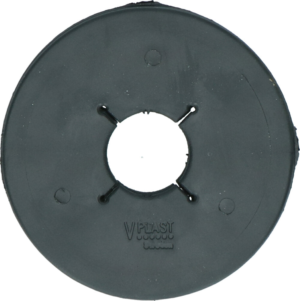 Bitschijf Paard 90 mm Zwart