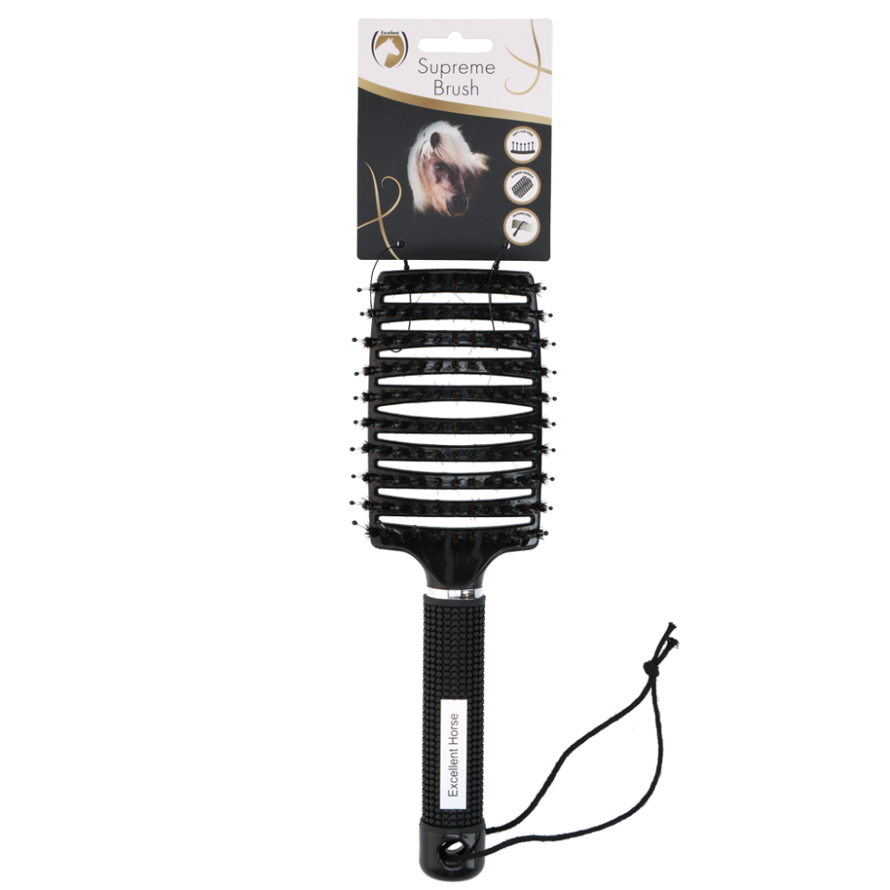 Excellent Horse Supreme Brush (borstel) Zwart