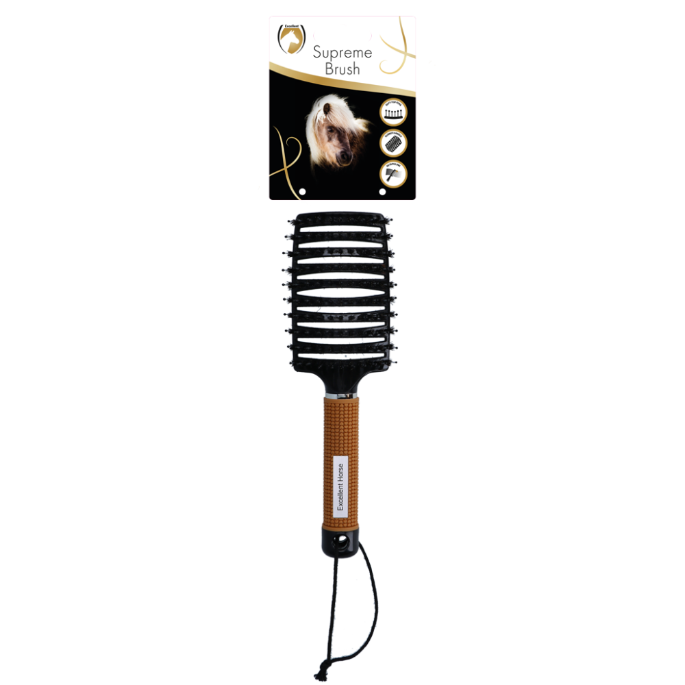 Excellent Horse Supreme Brush (borstel) Goud