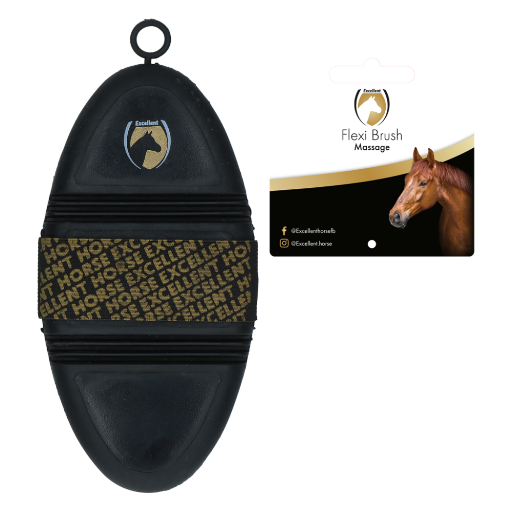 Excellent Horse Flexi Brush (borstel) Massage