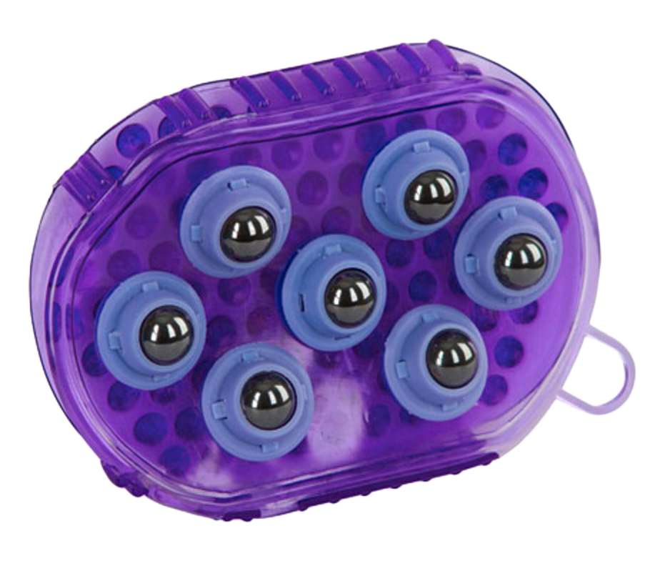 Borstel magneet massage Paars