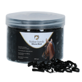 Excellent Horse Rubber Bands Silicone Black (Elastiekjes)