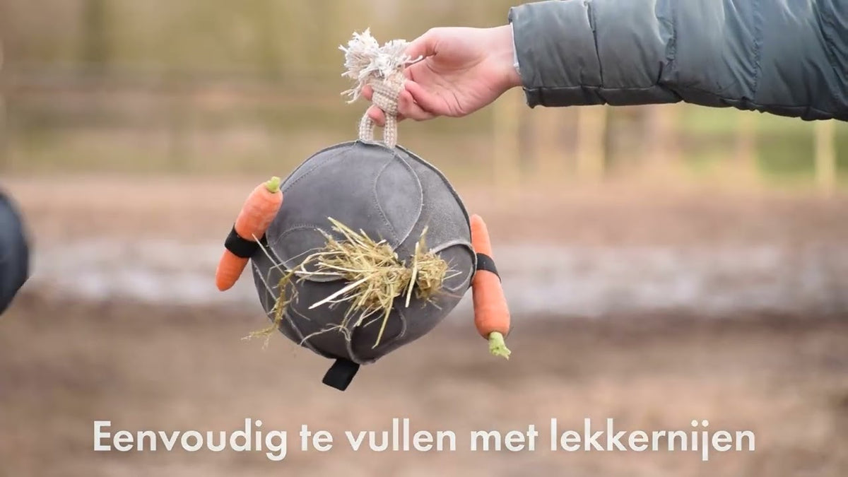 Excellent Horse Fun Play Ball Suede Blauw