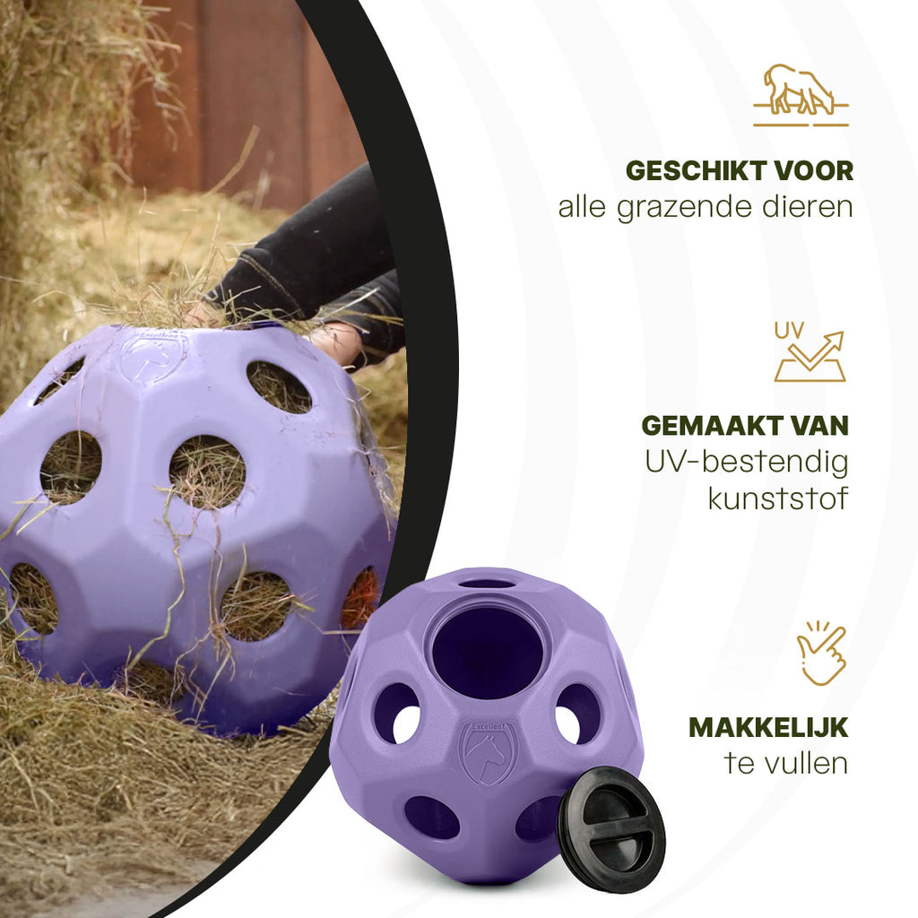 Excellent Horse Feed & Play Ball Paars