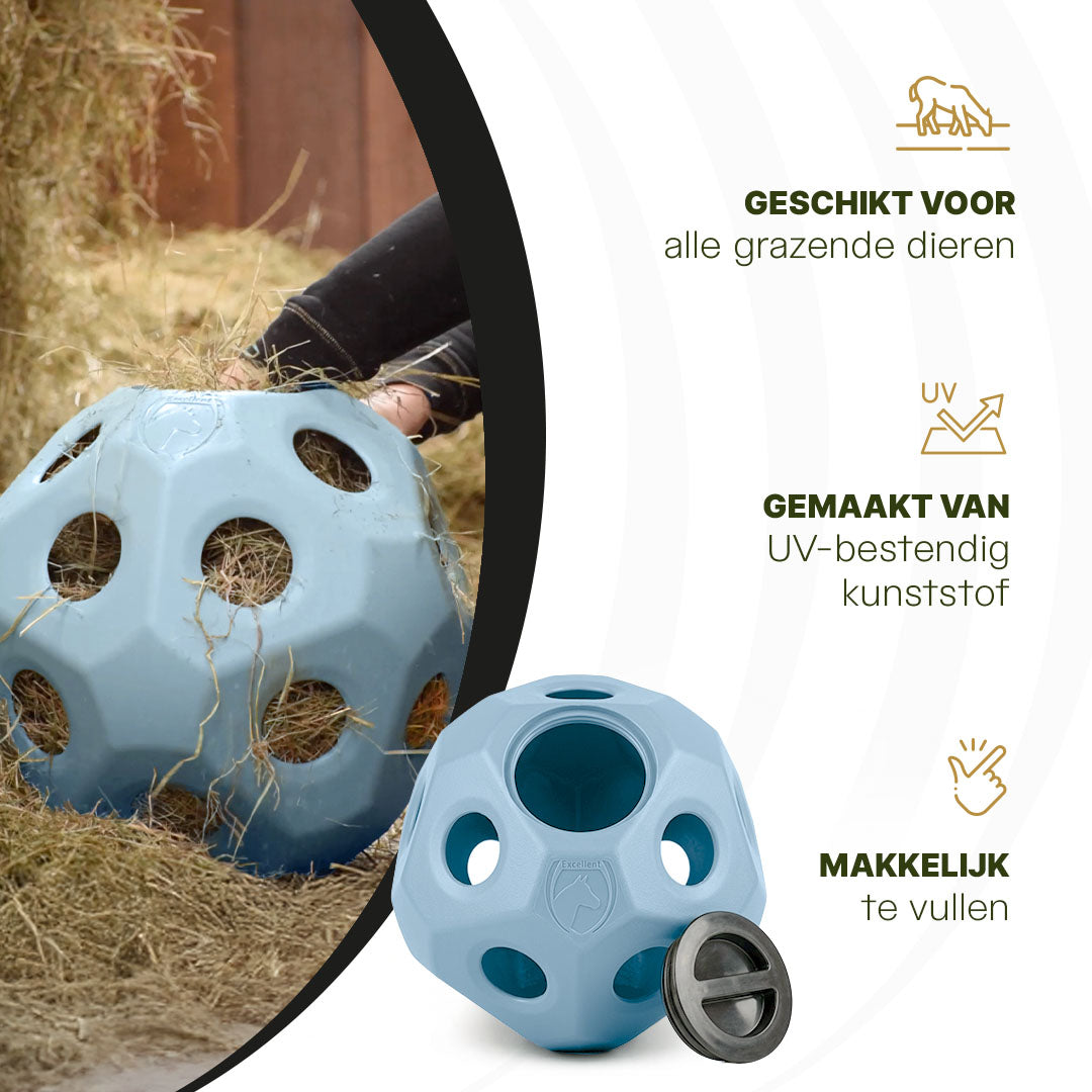 Excellent Horse Feed & Play Ball Blauw