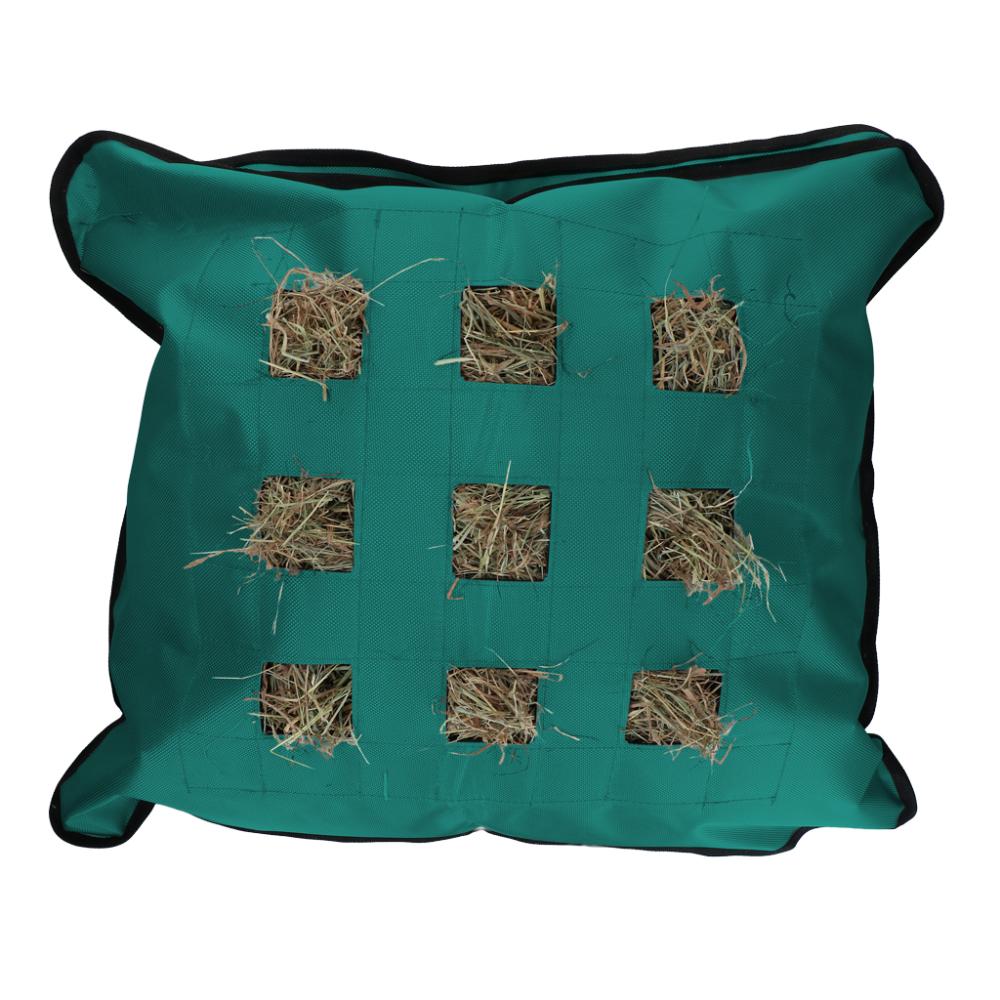 Hay Pillow Slow Feeder Vierkant Petrol