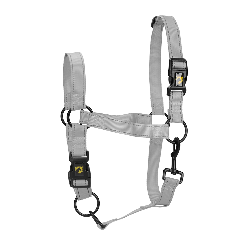 Excellent Premium Halster Grijs XL