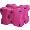 Vplast Cavaletti Hindernisblokken 2 st Roze