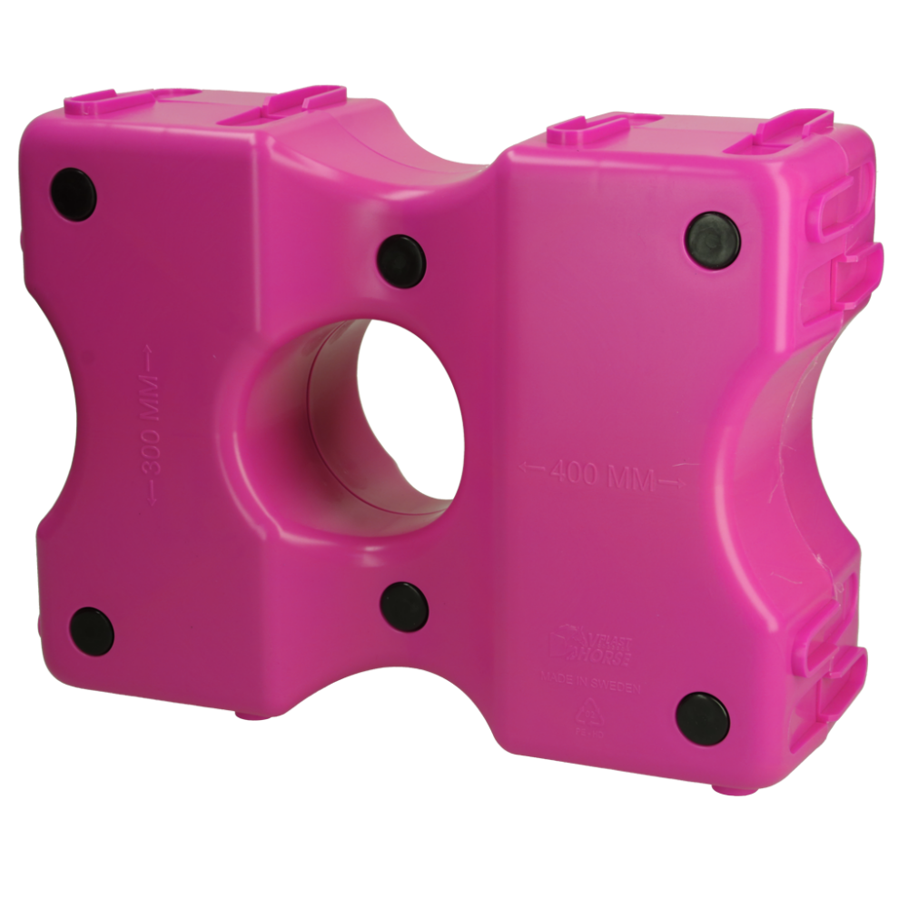 Vplast Cavaletti Hindernisblokken 2 st Roze