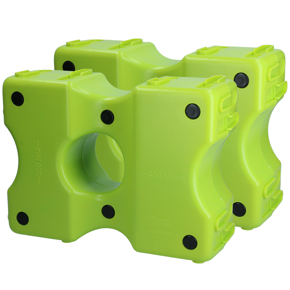 Vplast Cavaletti Hindernisblokken 2 st Groen