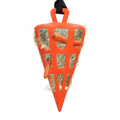Hay Slow Feeder Fun & Flex Carrot Oranje