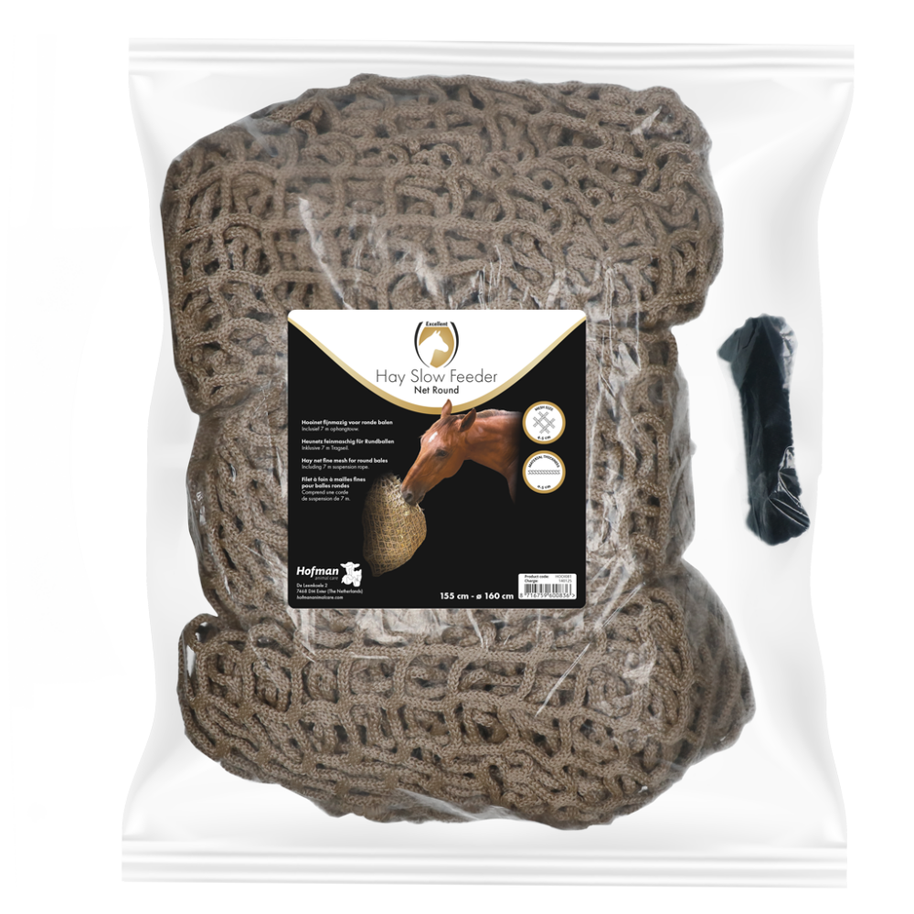 Hay Slow Feeder Net Ronde Baal