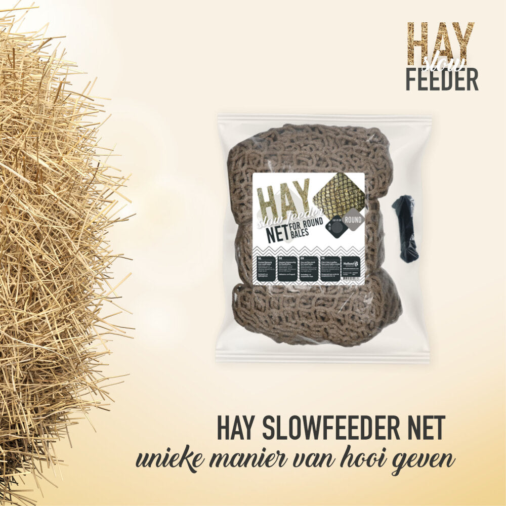 Hay Slow Feeder Net Ronde Baal