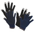 Rijhandschoen Magic Touch zwart 1size4all