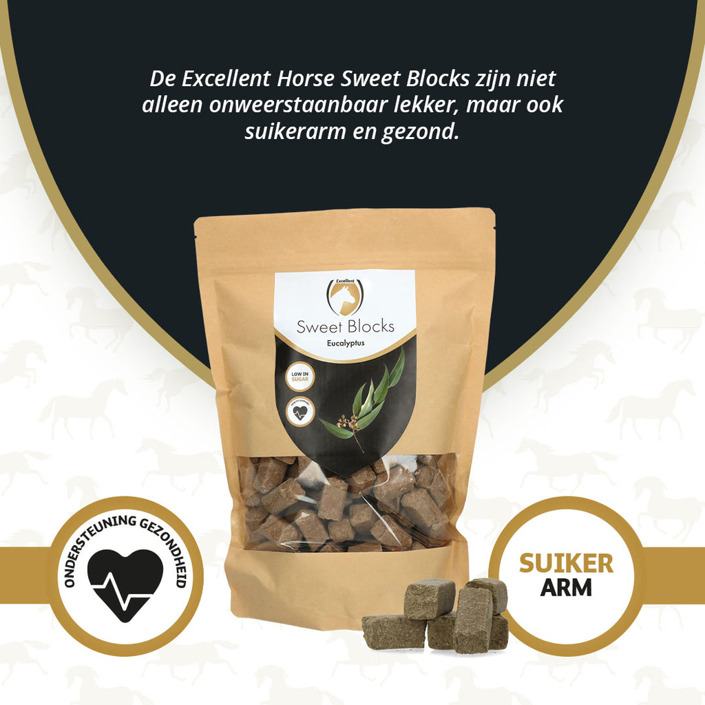Excellent Horse Sweet Blocks Eucalyptus 1 kg