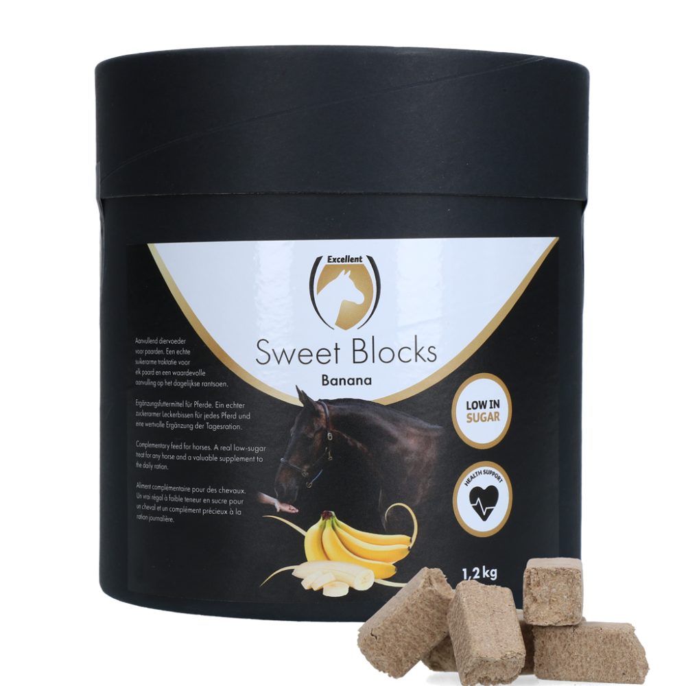 Excellent Horse Sweet Blocks Banana 1,2 kg