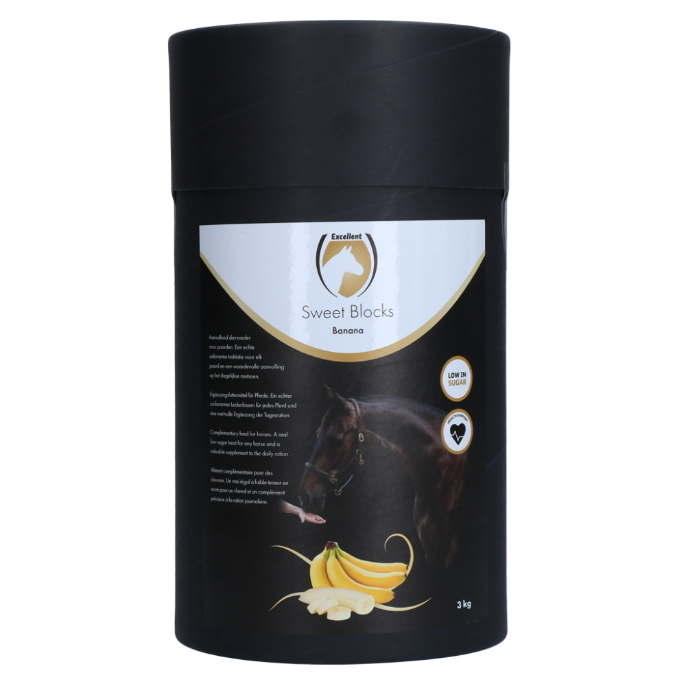 Excellent Horse Sweet Blocks Banana 3 kg