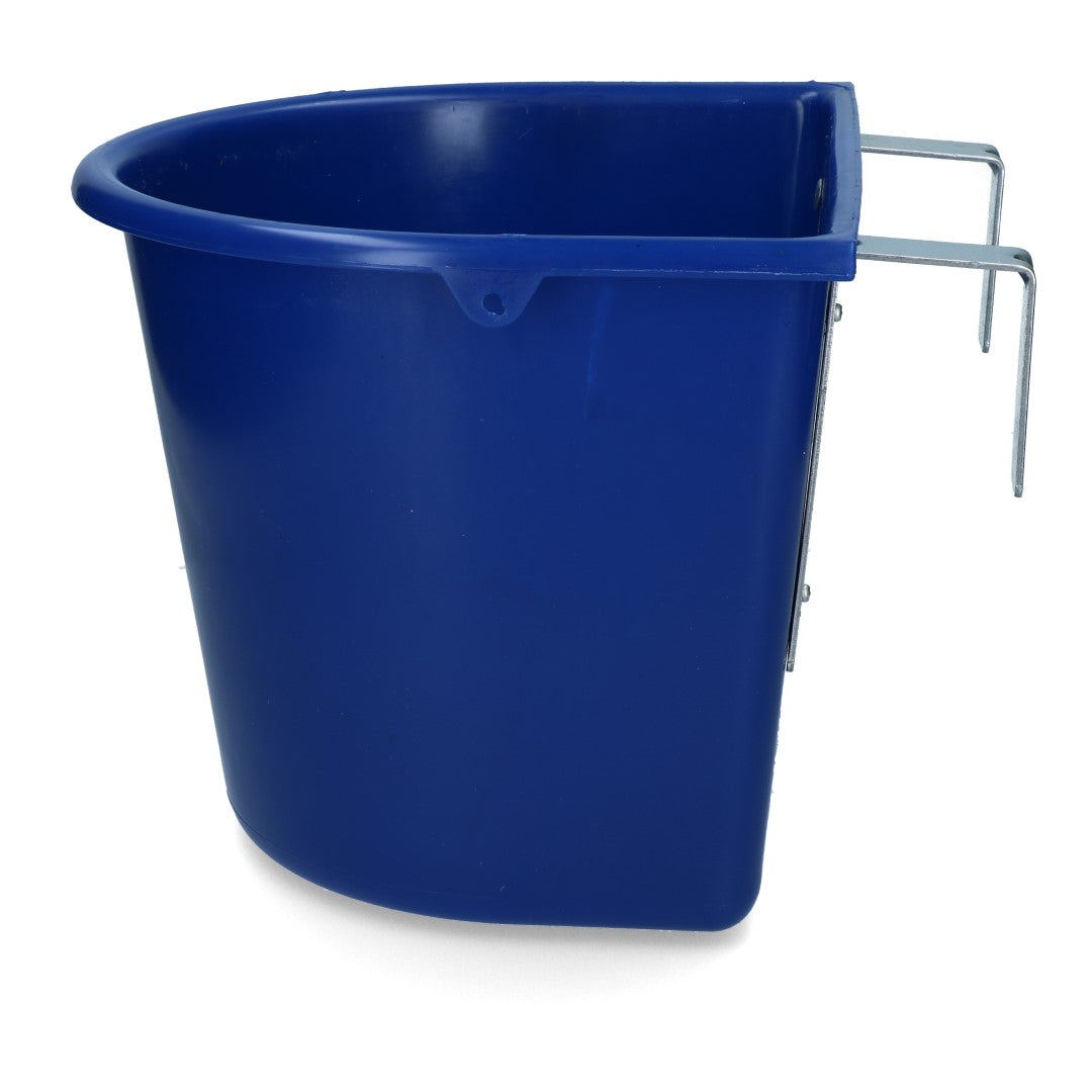Voerbak 15 l met ophang Donkerblauw