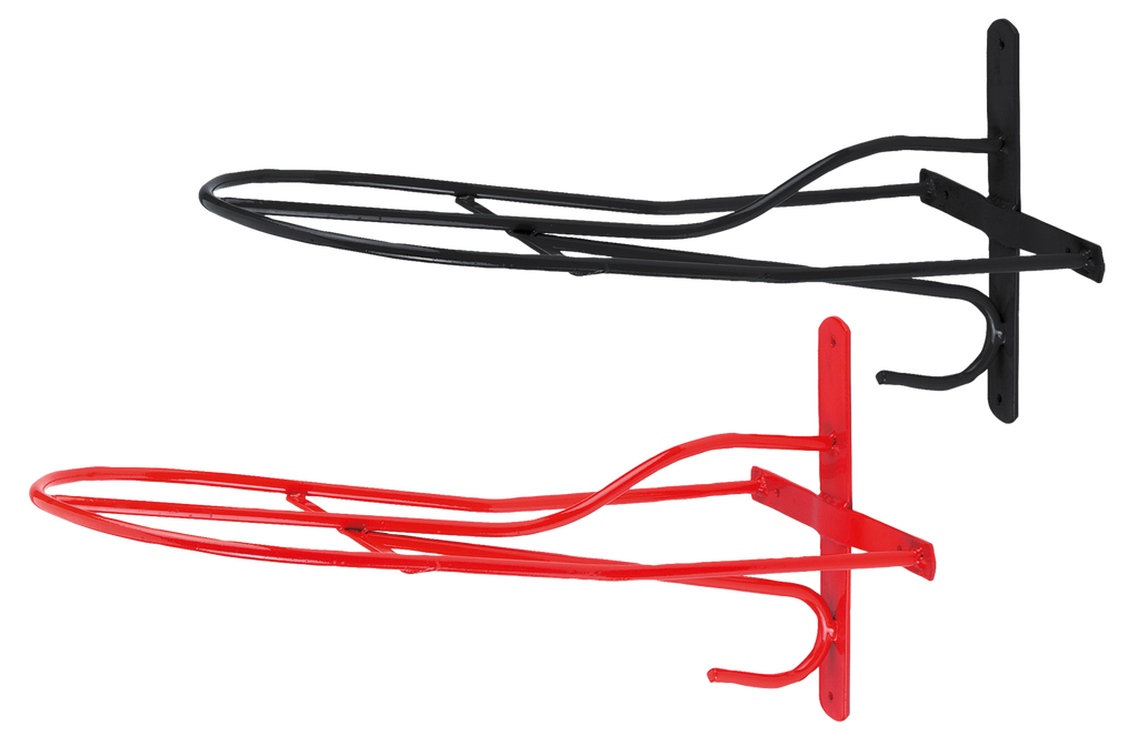 Zadelhouder metaal 54 cm Zwart