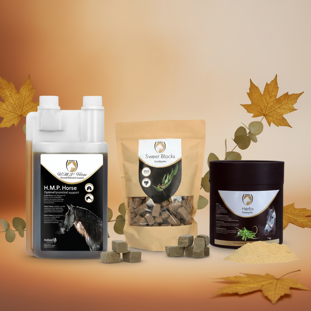 Adem Vrij Bundel - H.M.P. Horse, Sweet Blocks Eucalyptus en Herbs Fenegriek